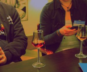 ... auch möglich: Whisky Tasting bei Rolling Taste