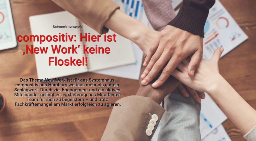 Unternehmenskultur und New Work bei compositiv